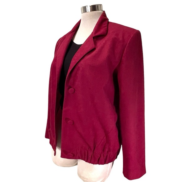 Red Skirt and Long Jacket Set Willow Ridge Vintage - Picture 5 of 14